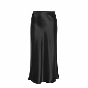 Rachel Zoe black slip skirt